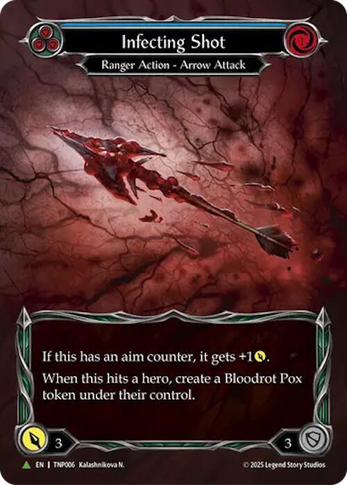 Infecting Shot (Blue) (Tournament Pack)