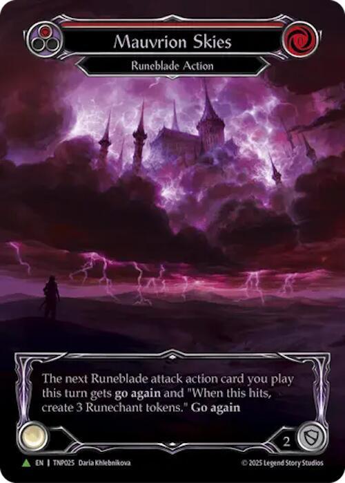 Mauvrion Skies (Red) (Tournament Pack)