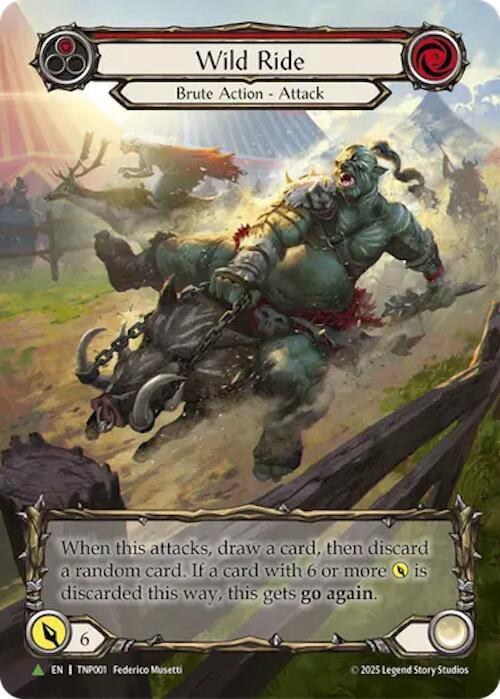 Wild Ride (Red) (Tournament Pack)