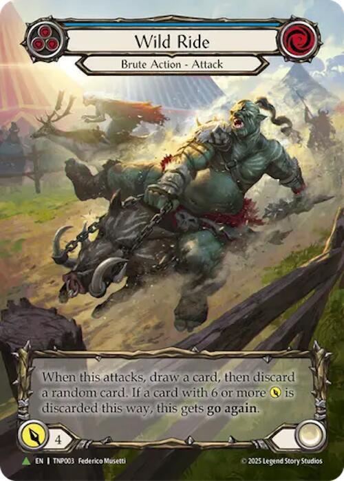 Wild Ride (Blue) (Tournament Pack)