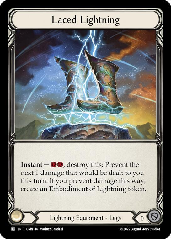 Laced Lightning (Cold Foil)