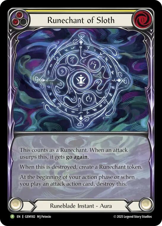 Runechant of Sloth (GEM Pack 5)