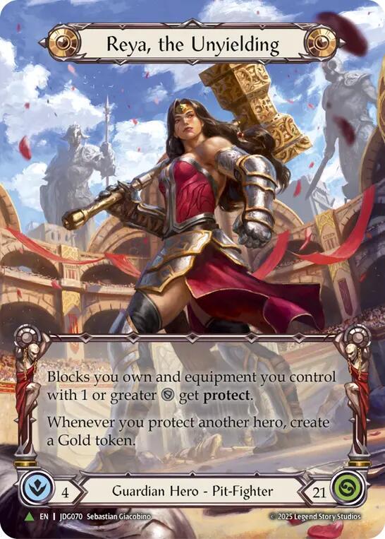 Reya, the Unyielding (Marvel Promo)