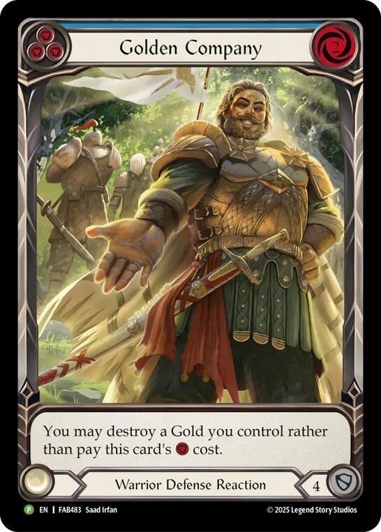 Golden Company (Blue) (Promo)