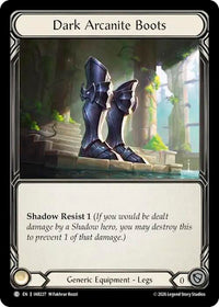 Dark Arcanite Boots (Cold Foil)