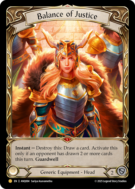 Balance of Justice (Rainbow Foil)