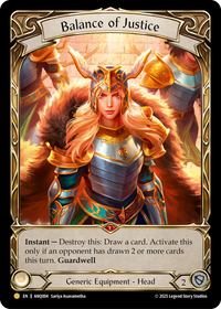 Balance of Justice (Rainbow Foil)