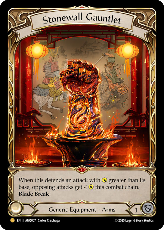Stonewall Gauntlet (Rainbow Foil)