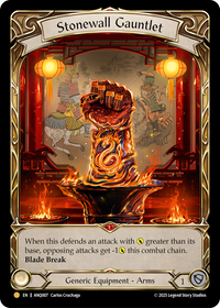 Stonewall Gauntlet (Rainbow Foil)