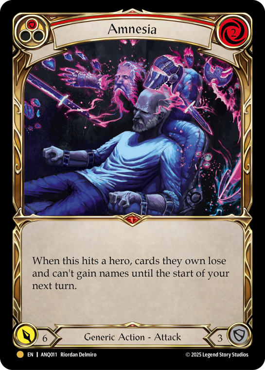 Amnesia (Cold Foil)