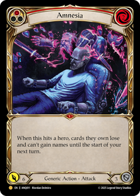 Amnesia (Cold Foil)