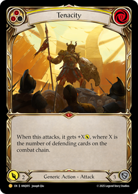 Tenacity (Cold Foil)