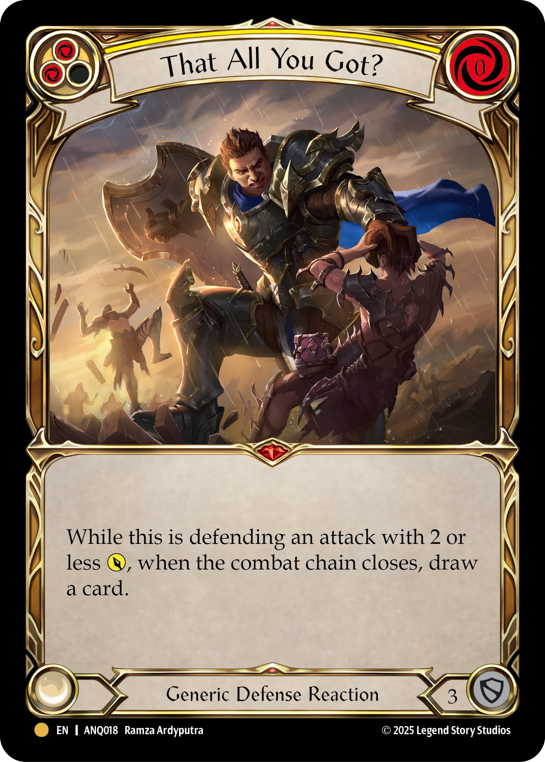 That All You Got? (Cold Foil)
