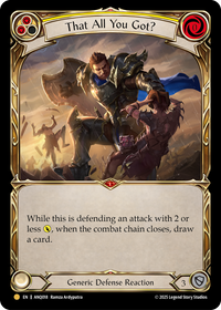 That All You Got? (Cold Foil)