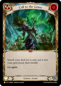 Call to the Grave (Cold Foil)