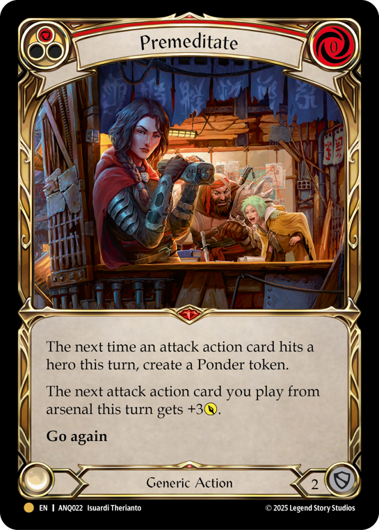 Premeditate (Cold Foil)