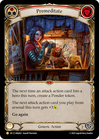 Premeditate (Cold Foil)