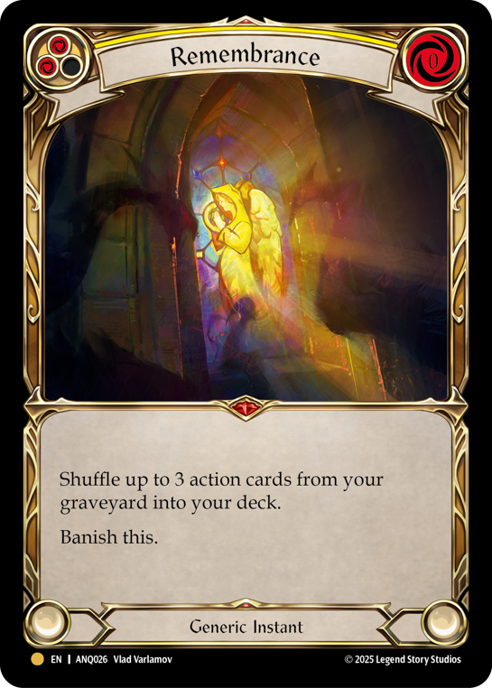 Remembrance (Cold Foil)