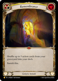 Remembrance (Cold Foil)