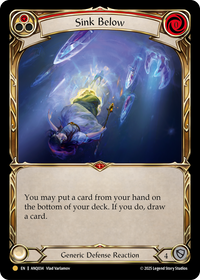 Sink Below