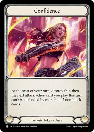 Confidence Marvel (Promo) - Flesh & Blood TCG – FaB Foundry