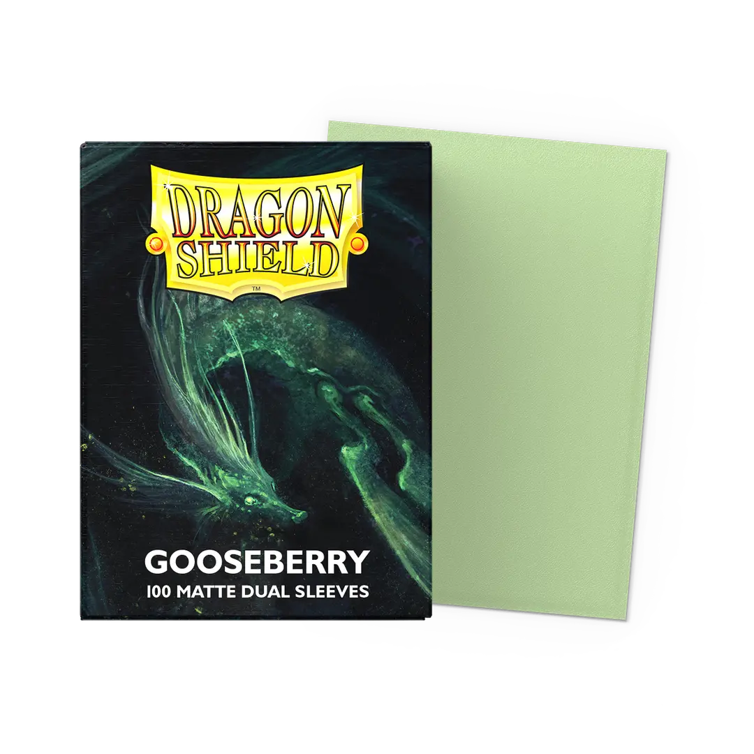 Dragon Shield - Dual Matte Sleeves - Gooseberry