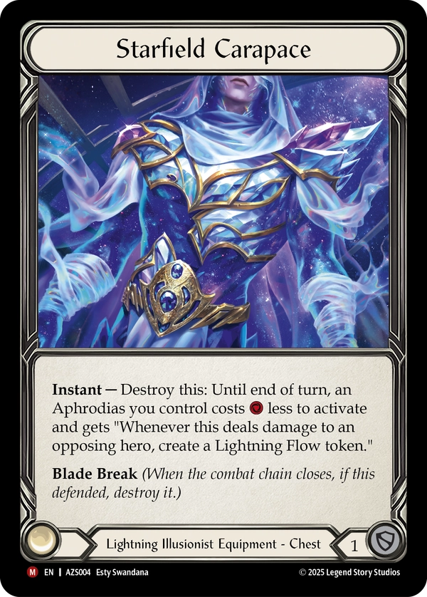 Starfield Carapace (Cold Foil)