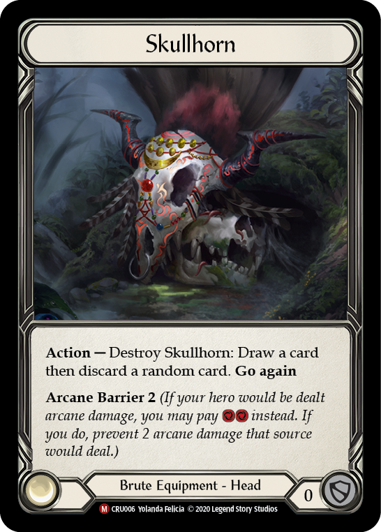 Skullhorn (1st Ed) - Cold Foil