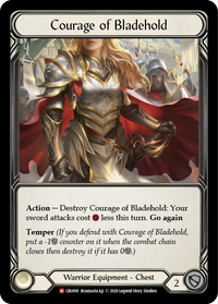 Courage of Bladehold (1st Ed) - Cold Foil