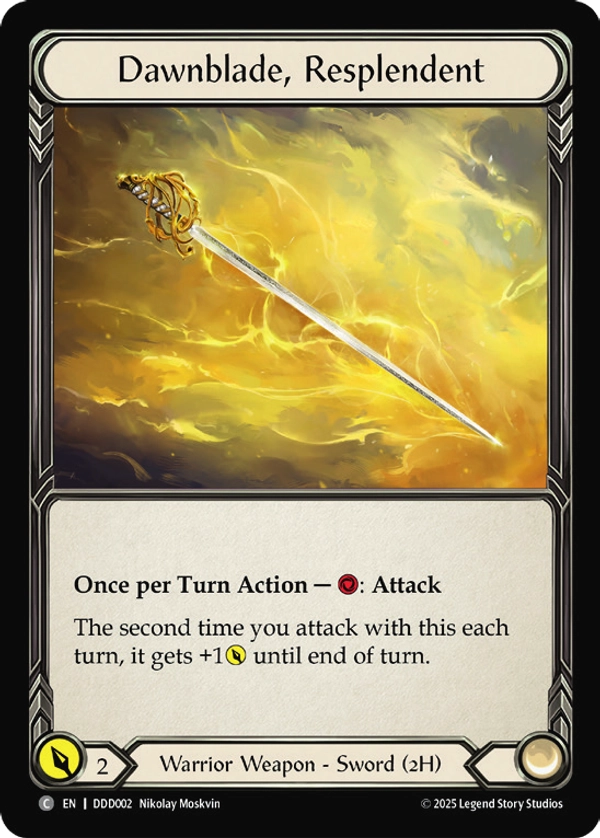 Dawnblade, Resplendent Token