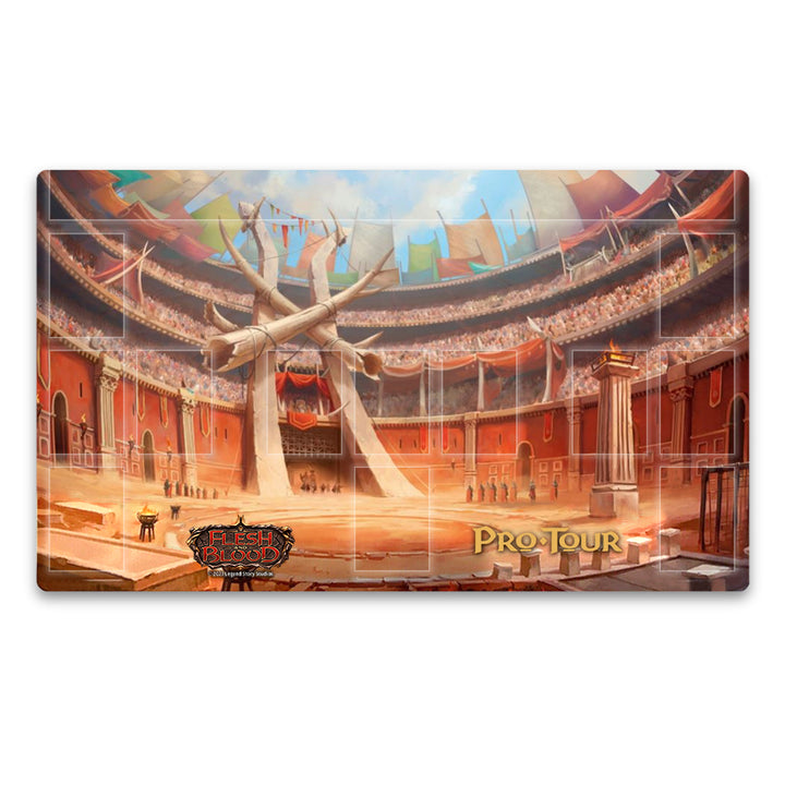 FAB　Deathmatch Arena　coldfoil Deathmatch Arena Playmat – FaB Foundry