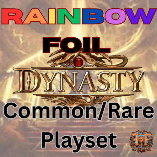 Dynasty Playset (Rainbow Foil)