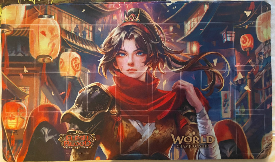 Ira, Scarlet Revenger Playmat – FaB Foundry