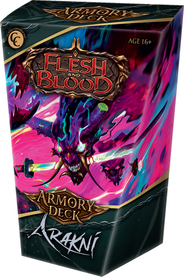 o*o様 Flesh and Blood Armory Deck 5種セット　ま EN_AD_Arakni_Mockup.