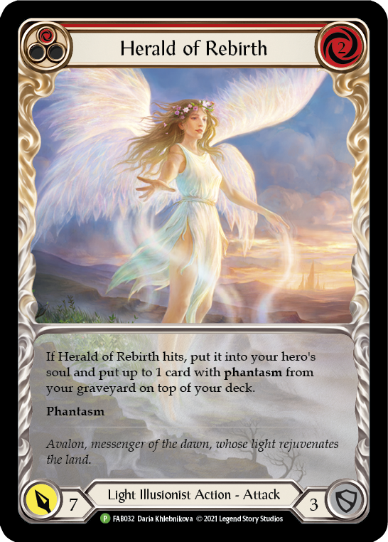 Herald of Rebirth (Red) (Promo)
