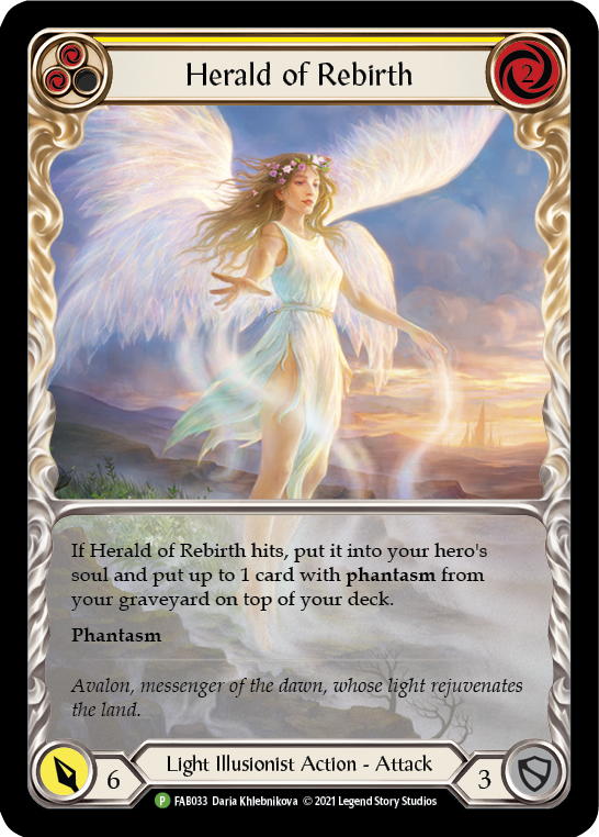 Herald of Rebirth (Yellow) (Promo)