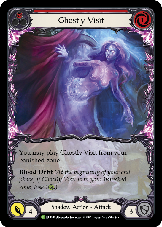 Ghostly Visit (Red) (Promo)