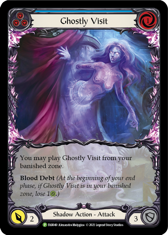 Ghostly Visit (Blue) (Promo)