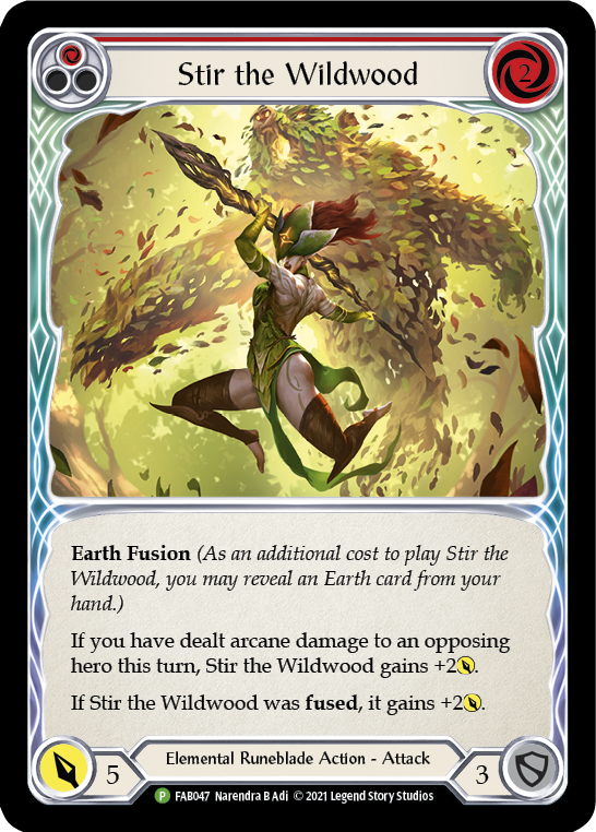 Stir the Wildwood (Red) (Promo)