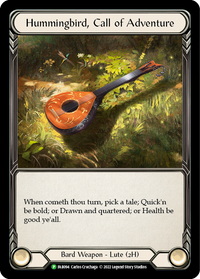 Hummingbird, Call of Adventurer (Promo)