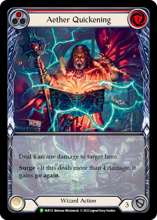 Aether Quickening (Red) (Promo)
