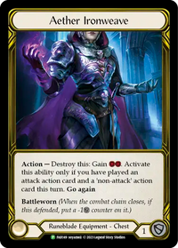 Aether Ironweave (Gold Foil)