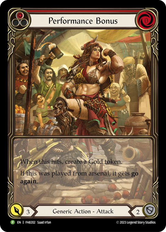 Performance Bonus (Red) (Promo)