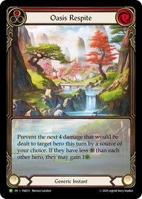 Oasis Respite (Red) (Promo)