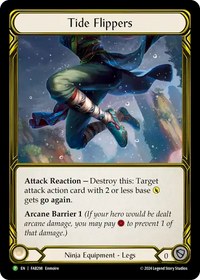 Tide Flippers (Gold Foil)