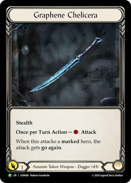 Graphene Chelicera - Left (GEM Pack 1)