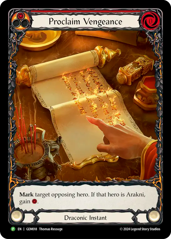 Proclaim Vengeance (GEM Pack 1)