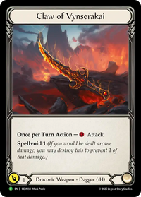 Claw of Vynserakai (GEM Pack 2)
