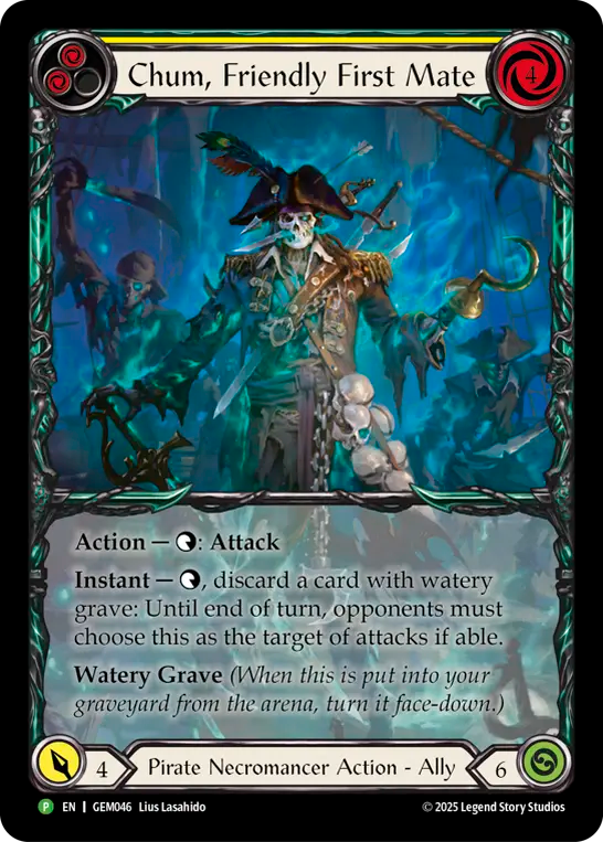 Chum, Friendly First Mate (GEM Pack 2)