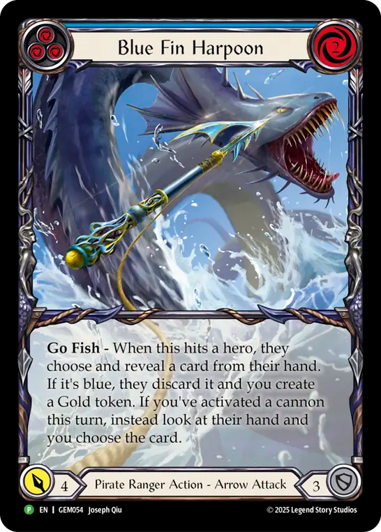 Blue Fin Harpoon (GEM Pack 2)